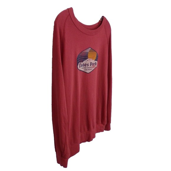 Alternative Estes Park Women's Rocky Mountain  Long Sleeve Sweatshirt Size Large - Picture 4 of 7